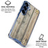 Natural Weathered Wood Galaxy S25 Clear Case